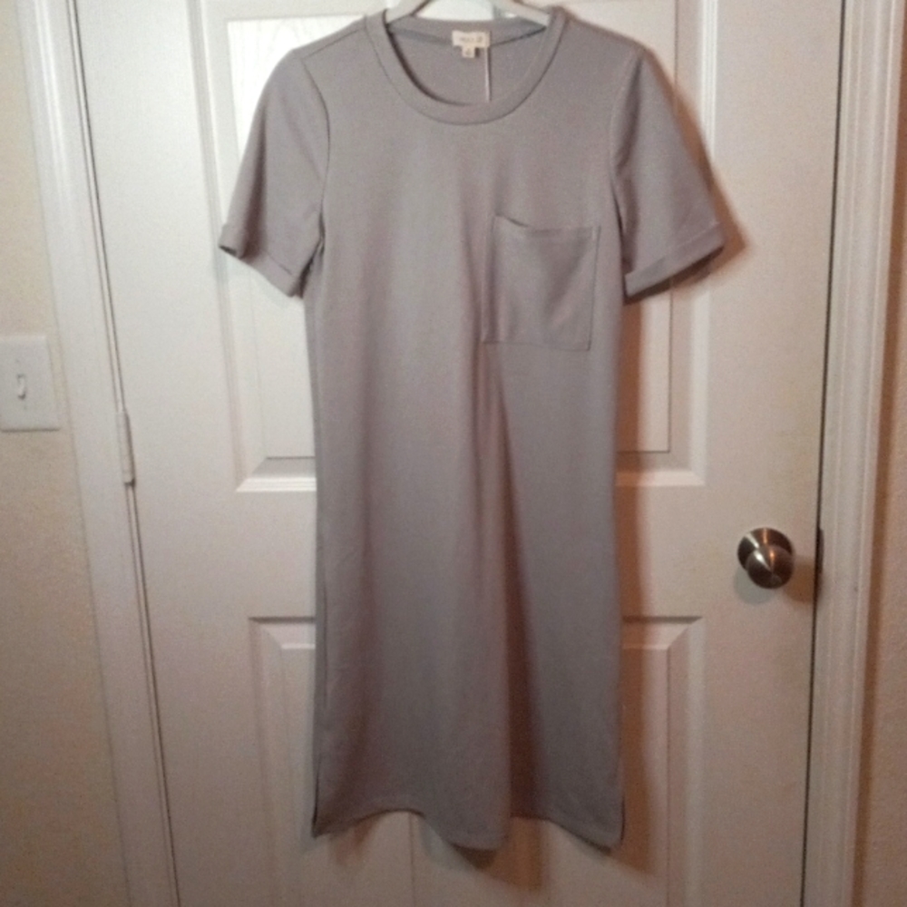 NWT Roolee Grey Sweatshirt Dress